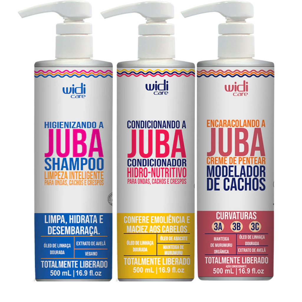Kit Widi Care Encaracolando a Juba em Oferta na Shopee
