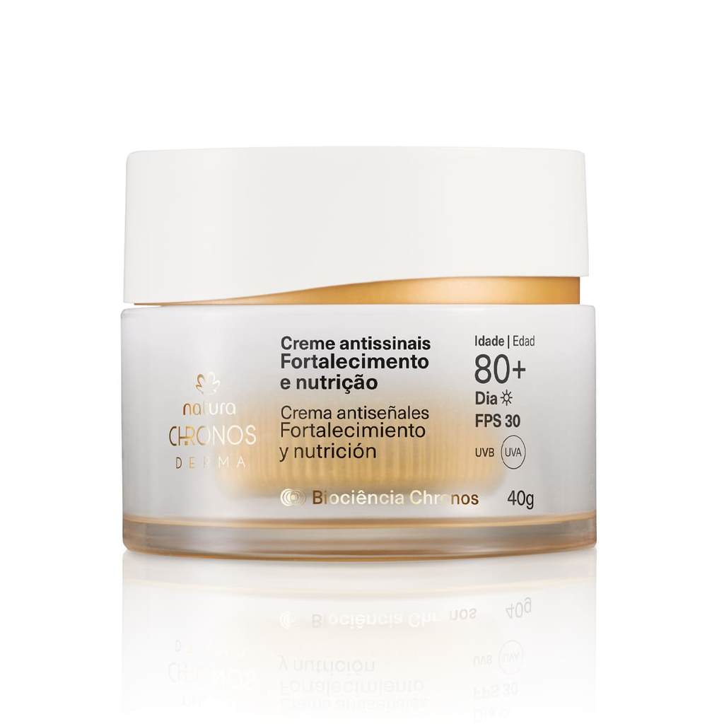 Creme Facial Chronos Natura Regular e Refil