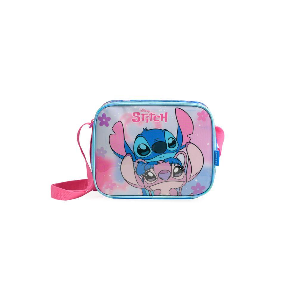Lancheira Térmica Infantil Feminina Stitch Azul em Oferta na Shopee