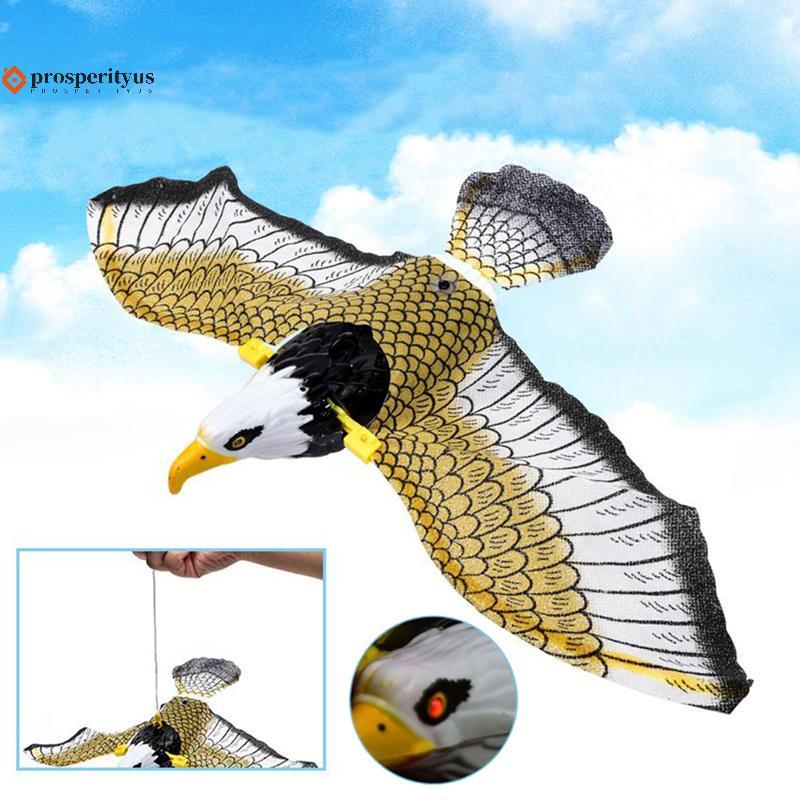 [prosperityus] 1Pc Águia Repelente De Pássaros Luminosa Com Música Flying Bird Scarer Garden [BR]
