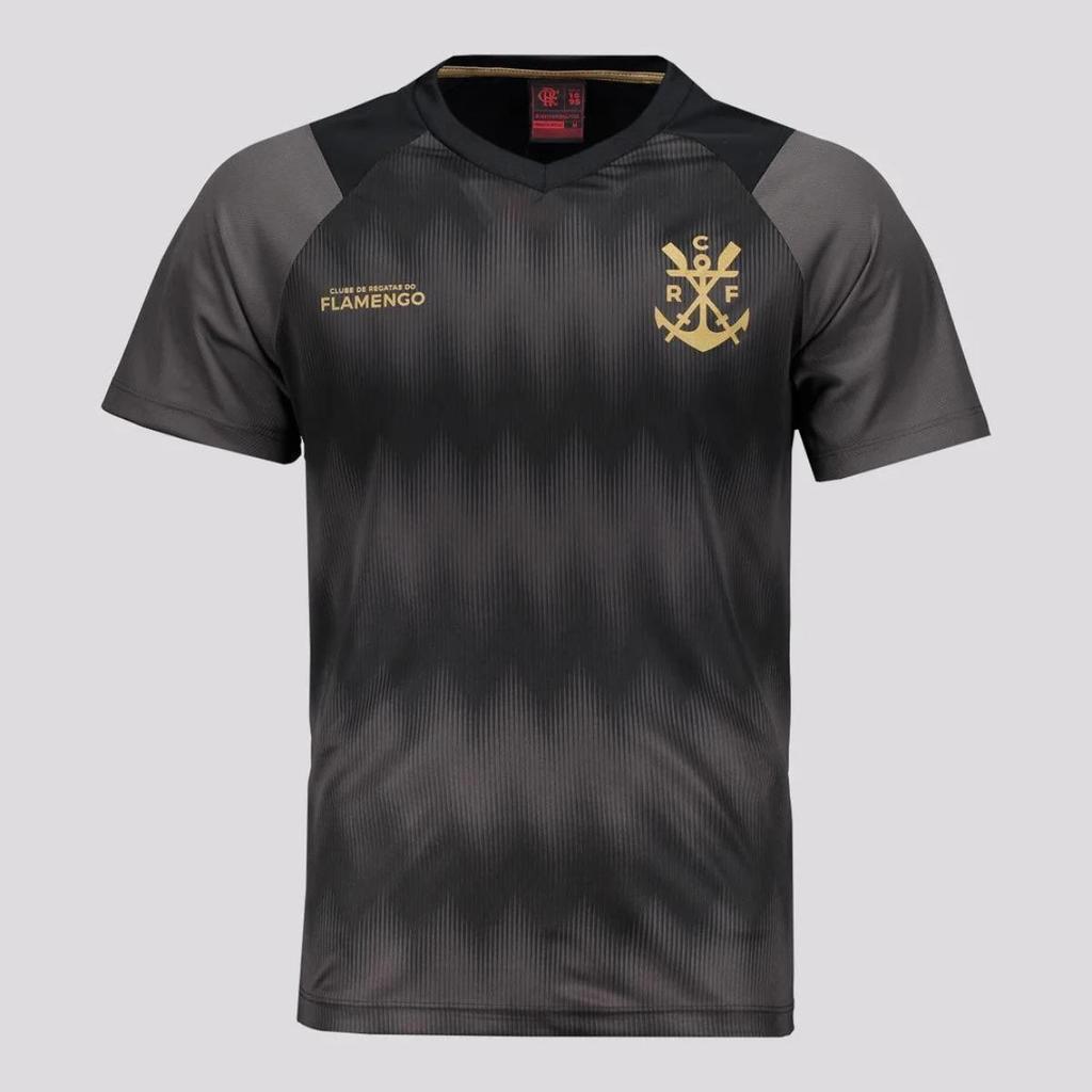 Camisa Flamengo Energia Masculina - Preto em Oferta na Shopee