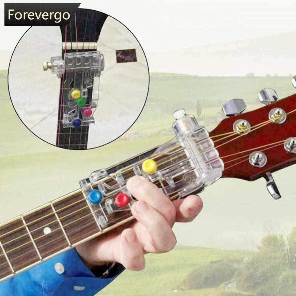 Guitarra para iniciantes, treinador de guitarra, ferramenta de aprendizado de acordes, acessórios de prática para dedos
