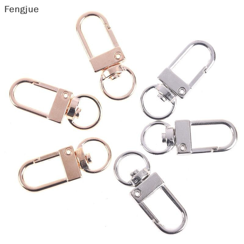 Fengjue 10 Peças 13 * 34mm Ganchos Com Fecho Lagosta Para Colar E Corrente De Pulseira Faça Você Mesmo Joias BR