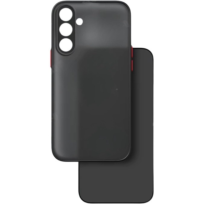 Capa Capinha Fosca Translúcida Preto Proteção Para Galaxy A35 Slim Fosca Premium