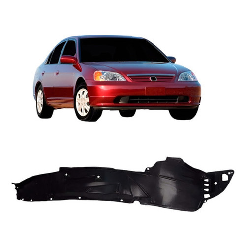 Parabarro Dianteiro Honda Civic 2001 2002 2003