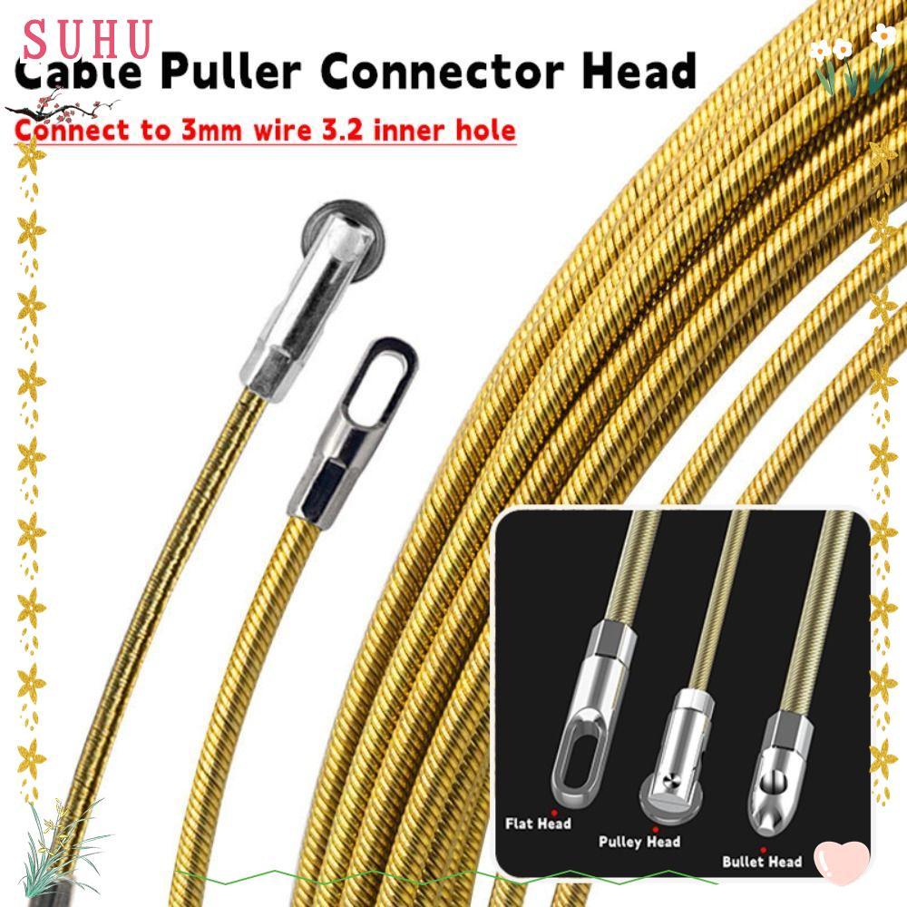 Cabeça Do Conector Extrator De Fio De SUHU , Guia Automático Da Linha De Aço Carbono Das Ferramentas Eletricista , Conec em Oferta na Shopee