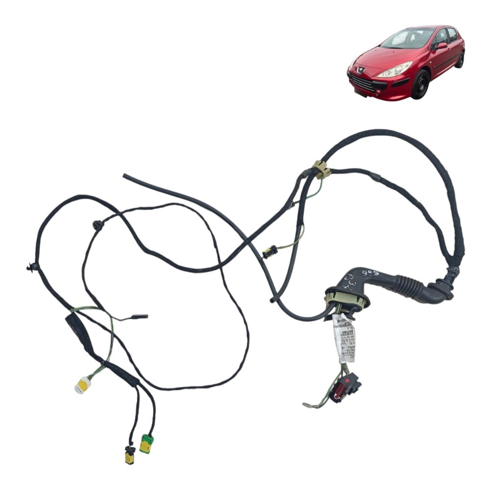 Chicote Tampa Traseira Porta Malas Peugeot 307 2010 S 35138