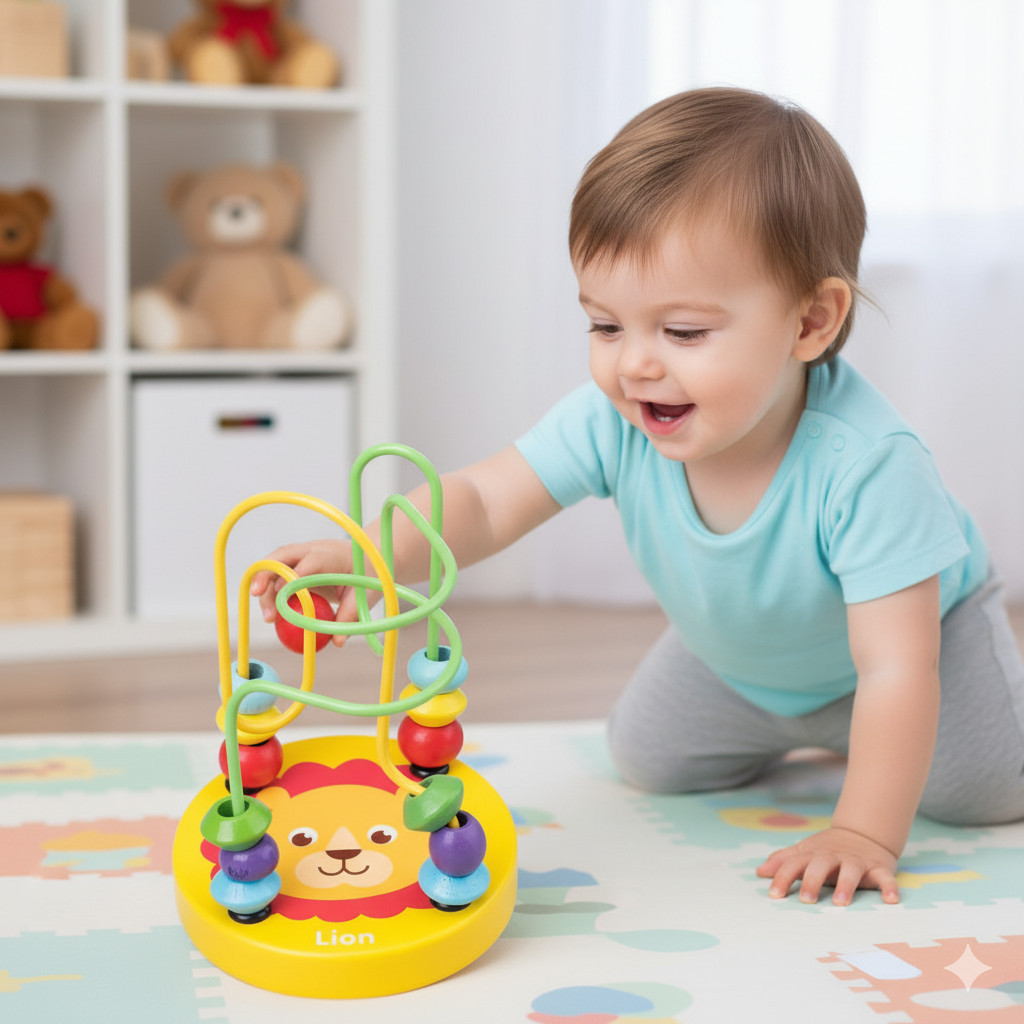 Brinquedo Aramado Mini Montessori O interativo para o desenvolvimento multidimensional das crianças