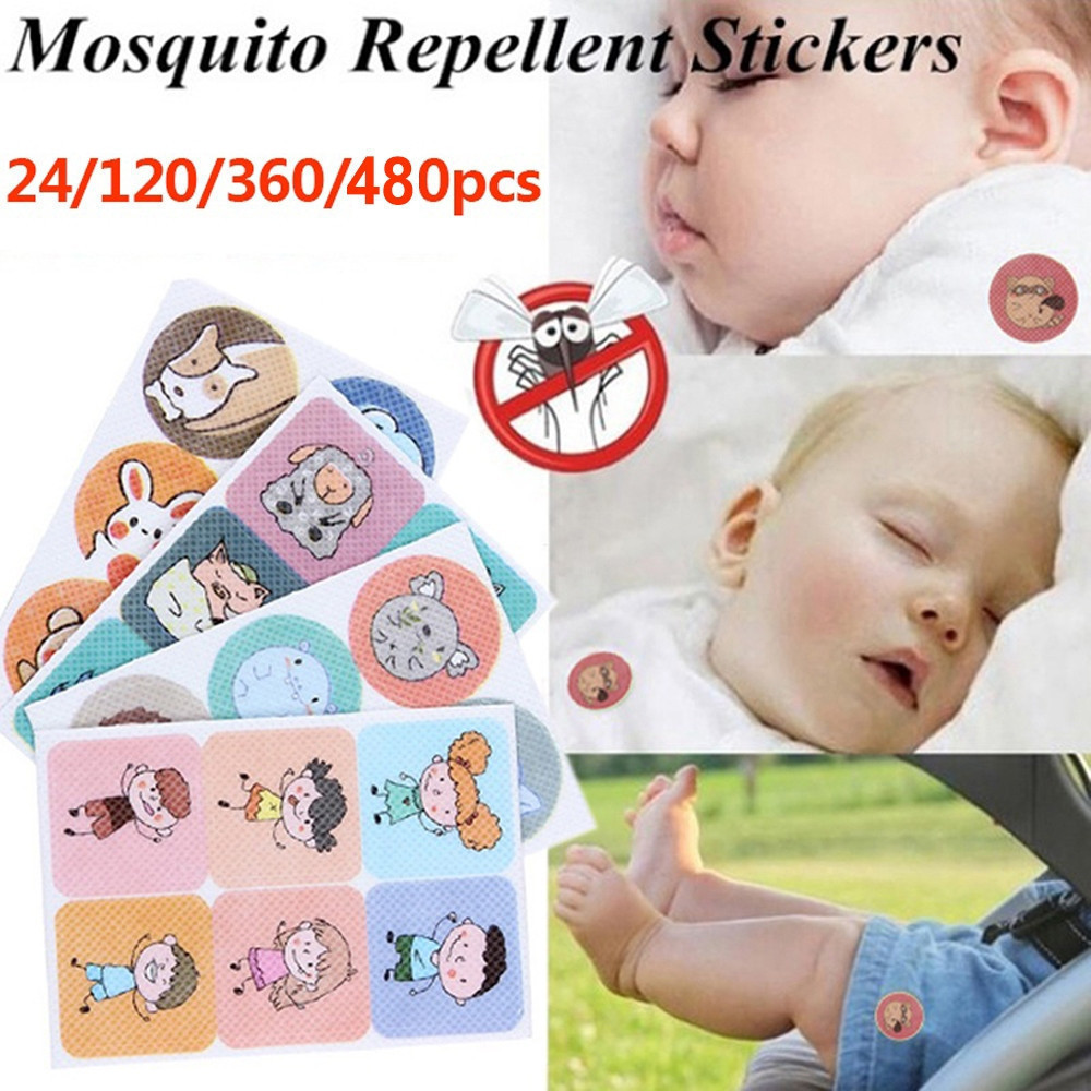 Kit 360 Unidades Sai Mosquito Adesivo Repelente Natural