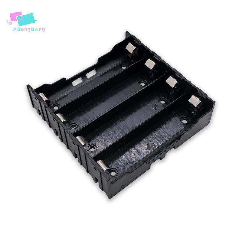 Abongbanghn 1 Peça 18650 Caixa De Bateria Paralela 18650 Paralelo 1/2/3/4 Slot Suporte Armazenamento Acessórios DIY