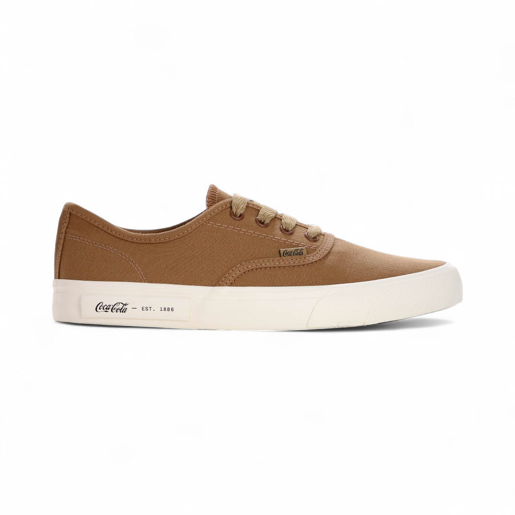 Tênis Coca Cola Kick Travel Marrom Caramelo - Masculino