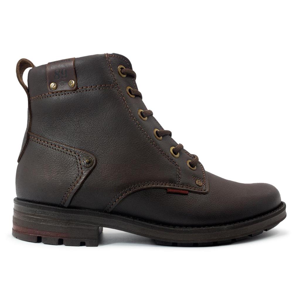 Bota Pegada Masculina Couro 181305