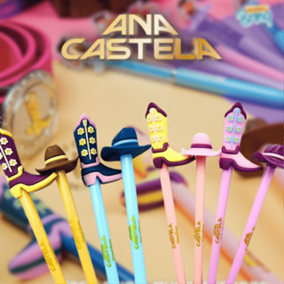 Caneta Ana Castela Boiadeira em Gel 0.5mm Preta - Unidade em Oferta na Shopee
