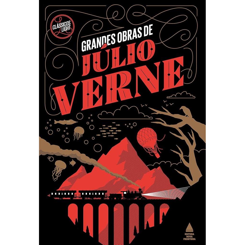 Box Grandes obras de Júlio Verne: Vinte mil léguas submarinas - A volta ao mundo em 80 dias - A ilha misteriosa autor Jú