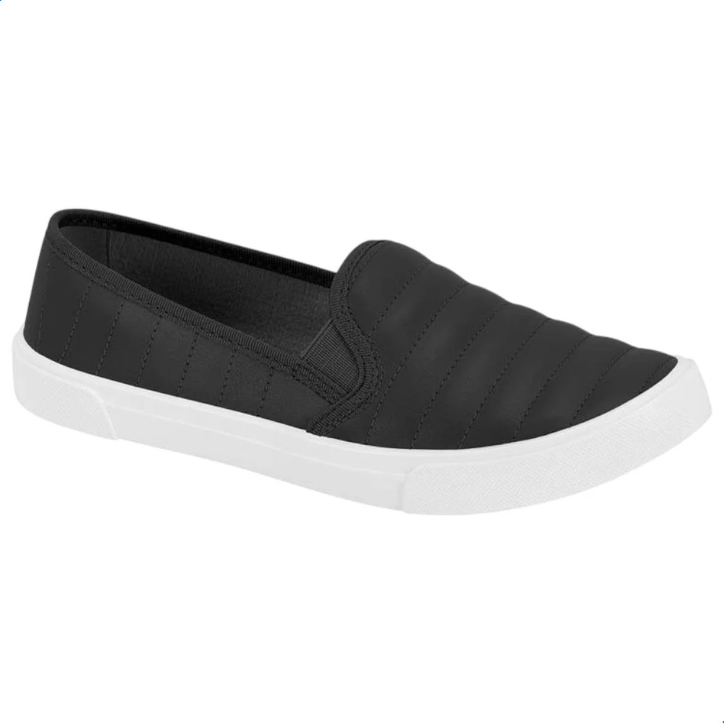 Sapatilha Feminina Moleca Calce Fácil Slip On Flow