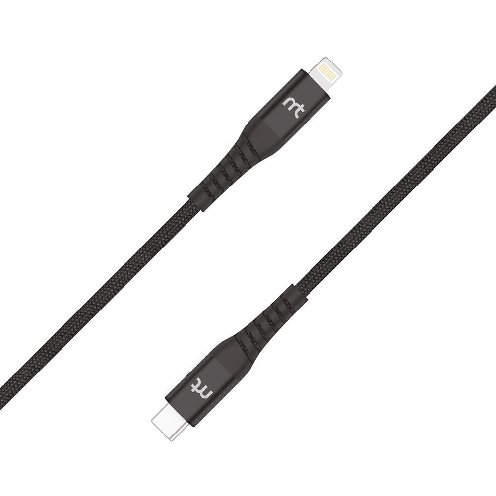 Cabo Lightning para USB-C Preto, 1,5 metros, Mistertech