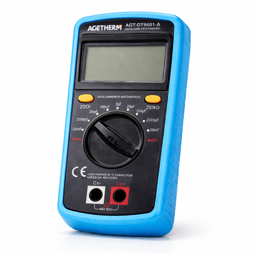 Capacimetro Digital Agetherm Agt-dt9601-a Alta Precisão Lcd