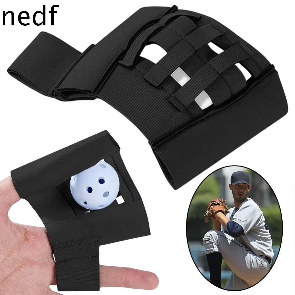 Luva De Treinamento De Beisebol NEDFS , Mini Leve De Cor Sólida , Softball Durável Respirável