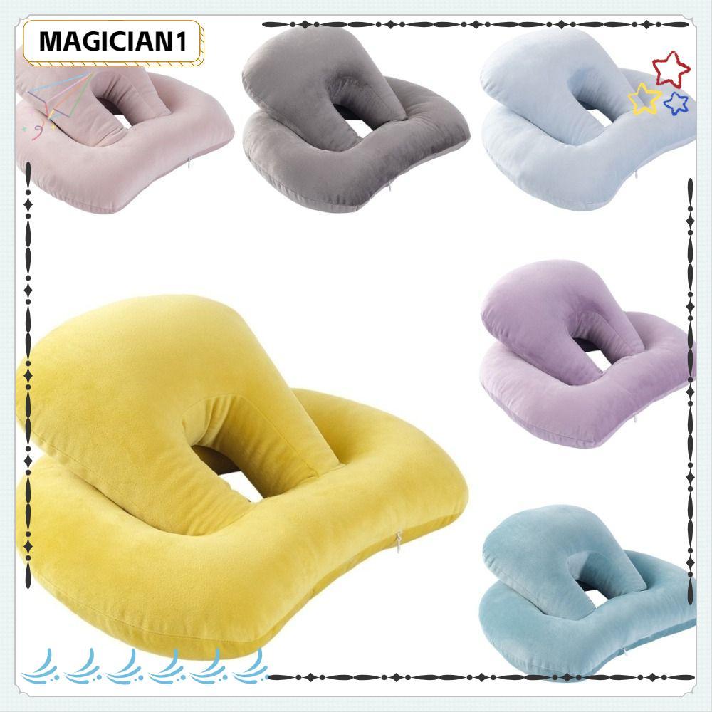 Almofada De Cochilo MAGICIAN , Travesseiro De Pescoço Multifuncional Respirável Viagem Com Design Oco Ergonômico Lavável