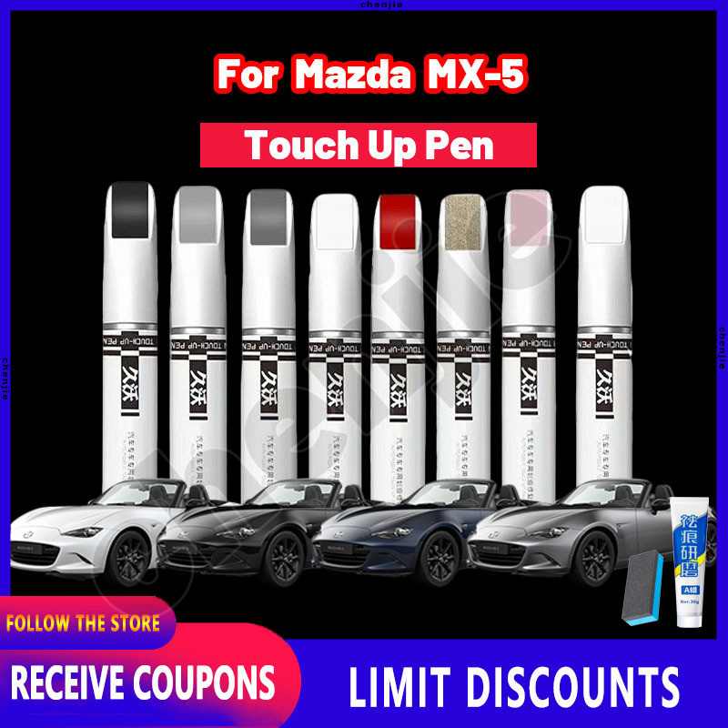Alta Qualidade Para Mazda MX-5 MX5 Agente De Reparo De Arranhões De Carro Caneta De Retoque Automático Cuidados Com O Re
