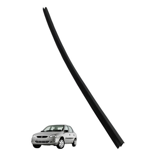 Friso Pestana Externa Dianteira  Chevrolet Corsa 2003 Preto