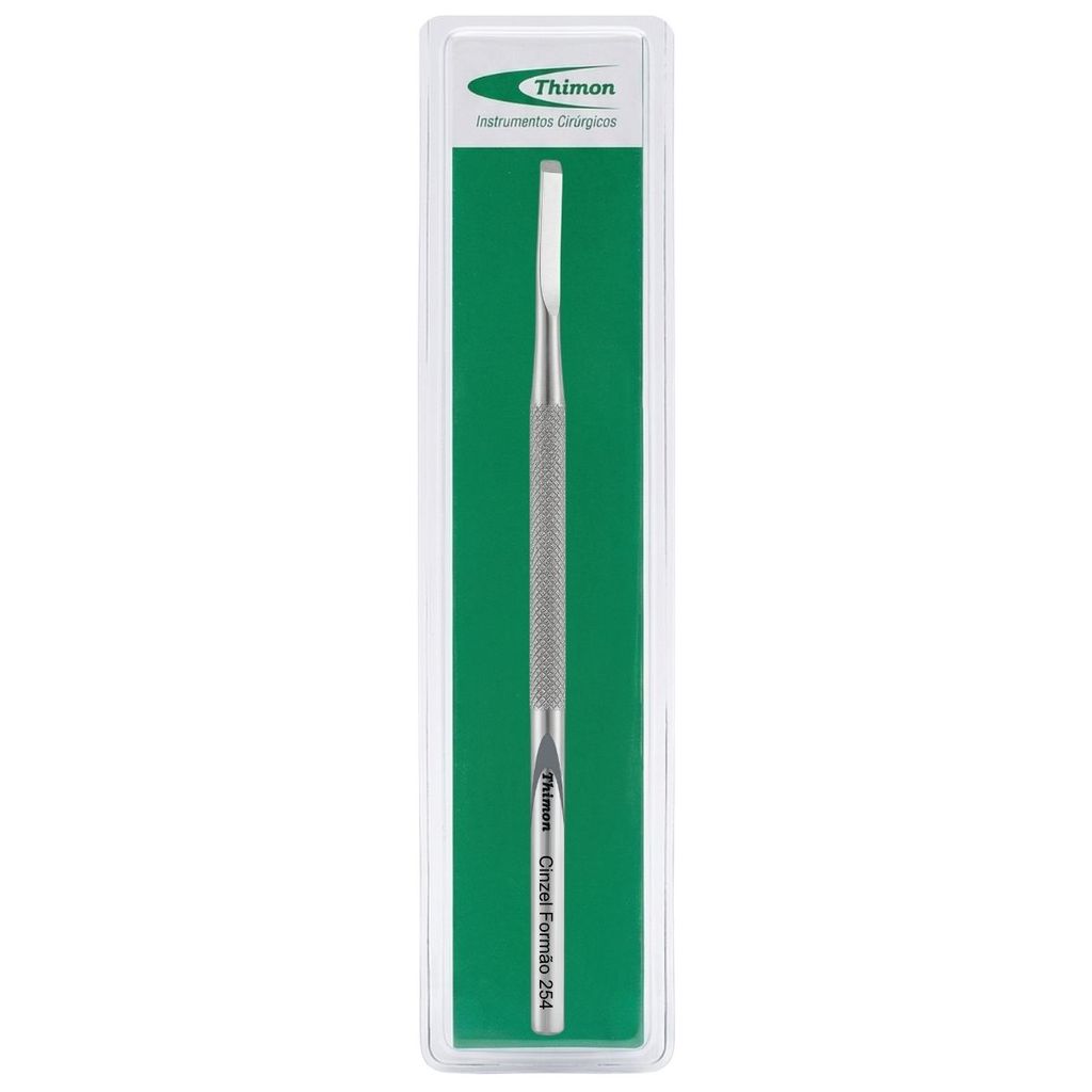 Espátula Cinzel Formão Inox Unhas Encravadas Thimon 254