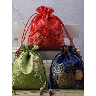 Saco de jóias saco de cordão de jóias saco de embalagem de armazenamento contas Wenwan Sket saco de jóias pequeno saco d