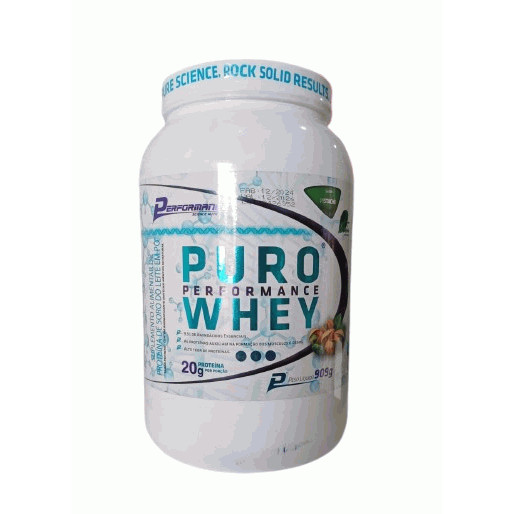 Puro Performance Whey (909g) - Sabor: Pistache
