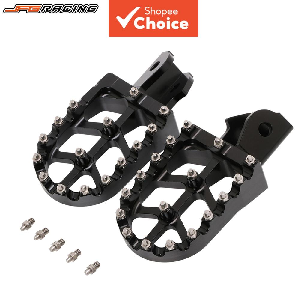Pegador de Pés 7075 Pedais de Alumínio CNC Descansos para CRF150F CRF230F 03-19 Surron Light Bee X e S/E Ride Pro