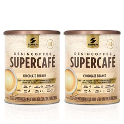 02 Latas de Supercafé Chocolate Branco