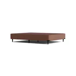 Base Sommier Camurça Bege Viúva (128x188x23) - Ortobom