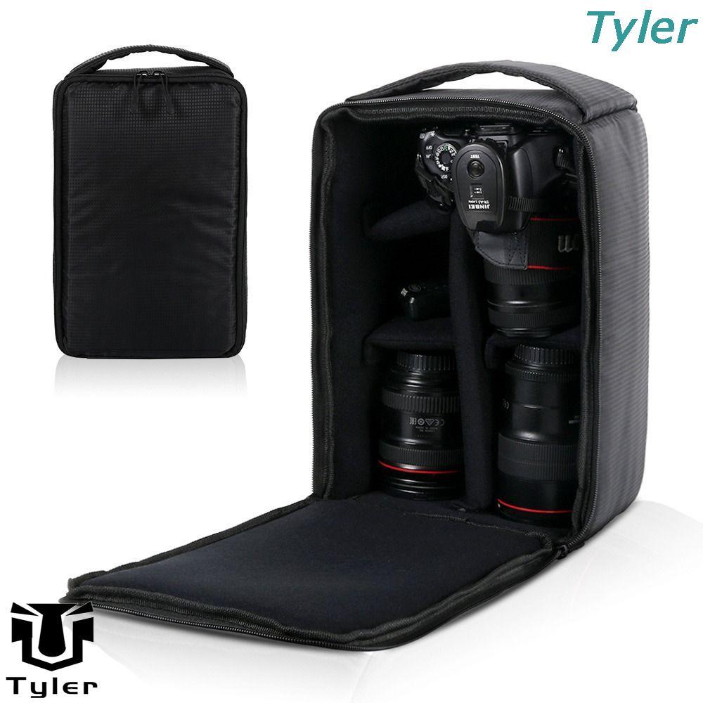TYLER Câmera Inserções Bolsa De Vídeo DSLR Acessórios À Prova De Gota Partição Interna Acolchoada