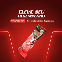 Barra de Proteína Vo2 Whey Bar Coco - Integral Médica
