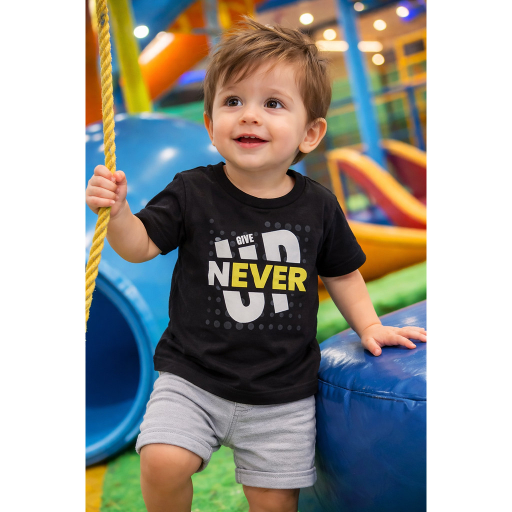 CAMISETA MC MASC INF MEIA MALHA ESTAMPA SORTIDAS  40 TAMANHO 1