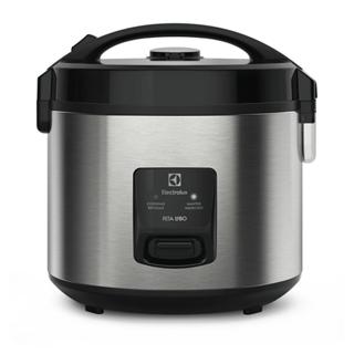 Panela de Arroz Elétrica Electrolux por Rita Lobo 3,5L Preta Efficient 2 em 1 (ERC20) em Oferta na Shopee