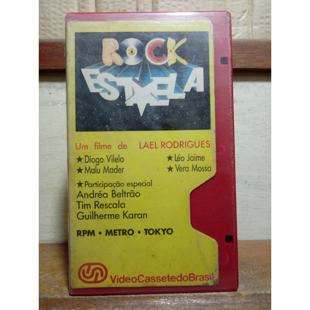 vhs Rock Estrela - Lael Rodrigues - Léo Jaime