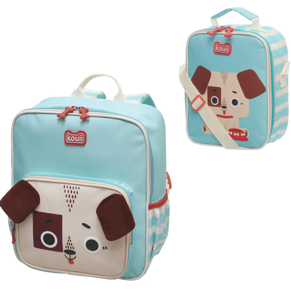 KIT MOCHILA DE COSTAS E LANCHEIRA TÉRMICA - KOUII