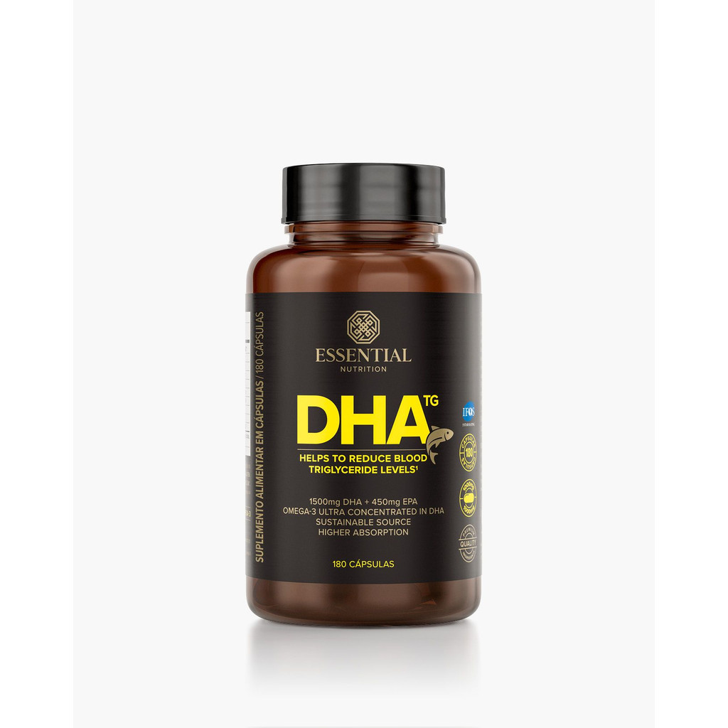 DHA TG - Essential Nutrition - 180 Cápsulas