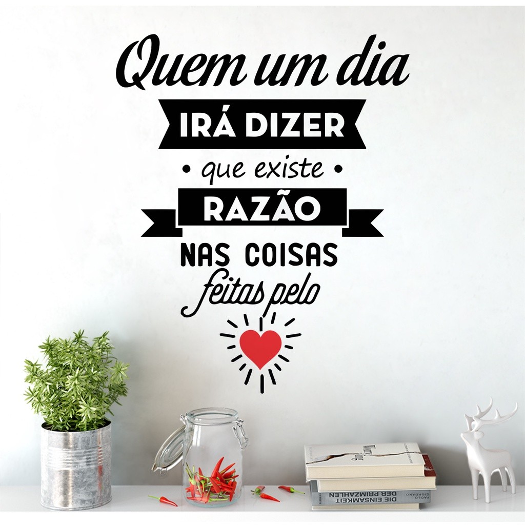 Adesivo Quem Um Dia Irá Dizer Que Existe Razão Legião Urbana