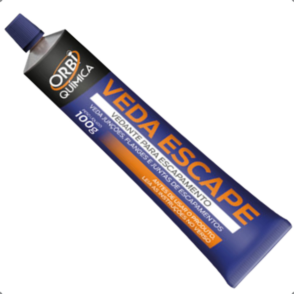Veda Escape Original 100g Vedante Escapamento Alta Temperatura Carro Moto Orbi Química
