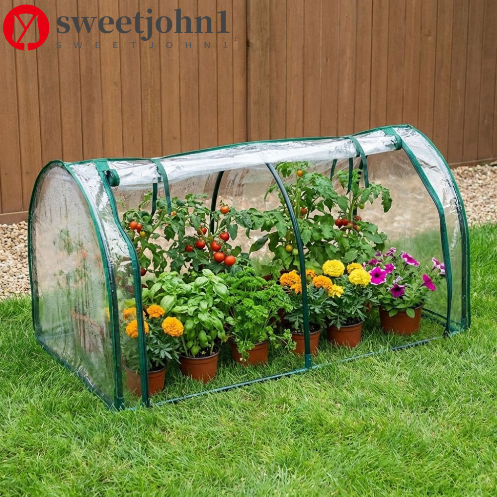 SWEETJOHN1 Mini Estufa Para Plantas , Barraca De Cultivo De Com Proteção Eficiente Em Plástico , Transparente