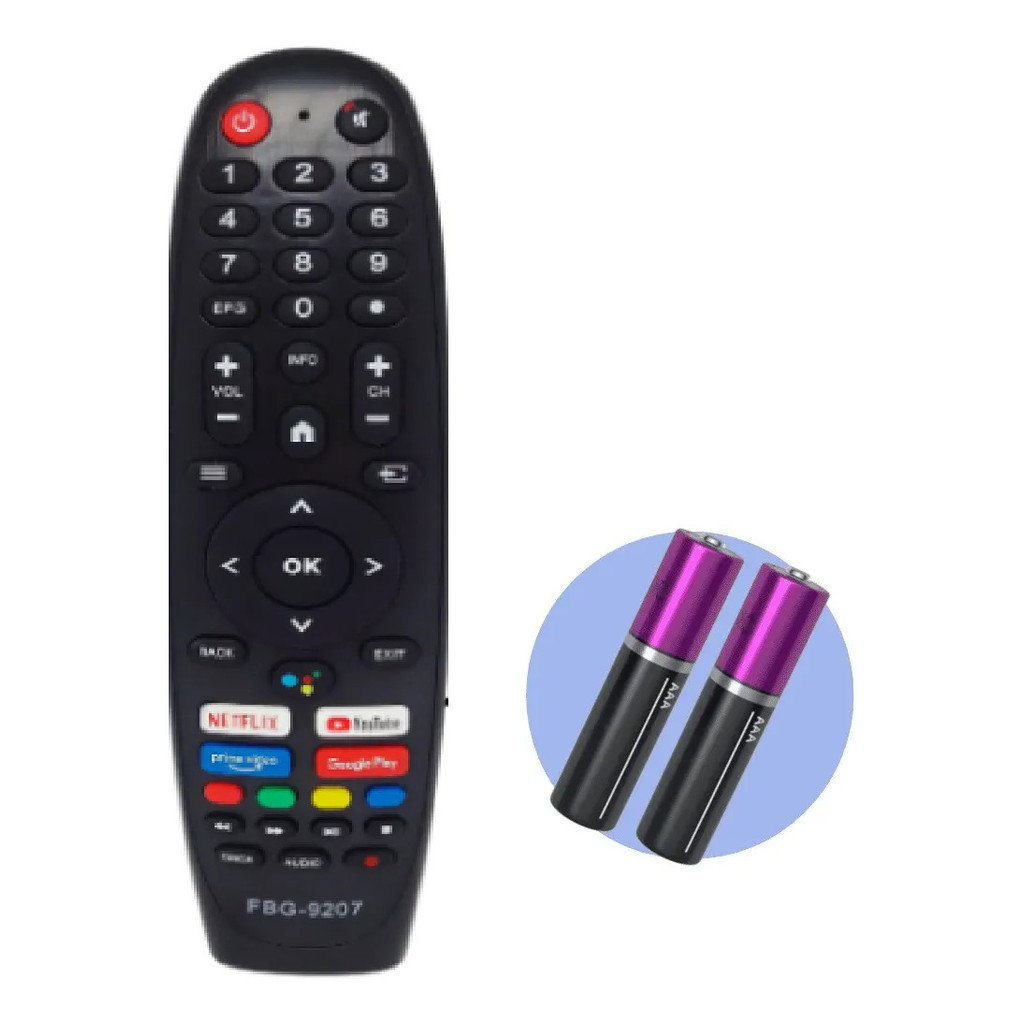 Controle Remoto Smart Compatível Com Multilaser- Modelo-9207