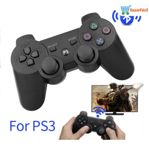 Controle Wireless Playstation 3 Dual Shock Sem Fio Joystick para Ps3