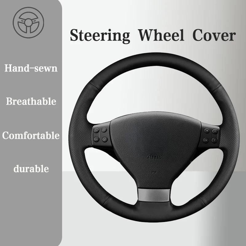 Capa De Volante De Couro De Microfibra Para Volkswagen Golf 5 Mk5 VW Passat B6 Jetta Alça Interior Acessórios Do Carro