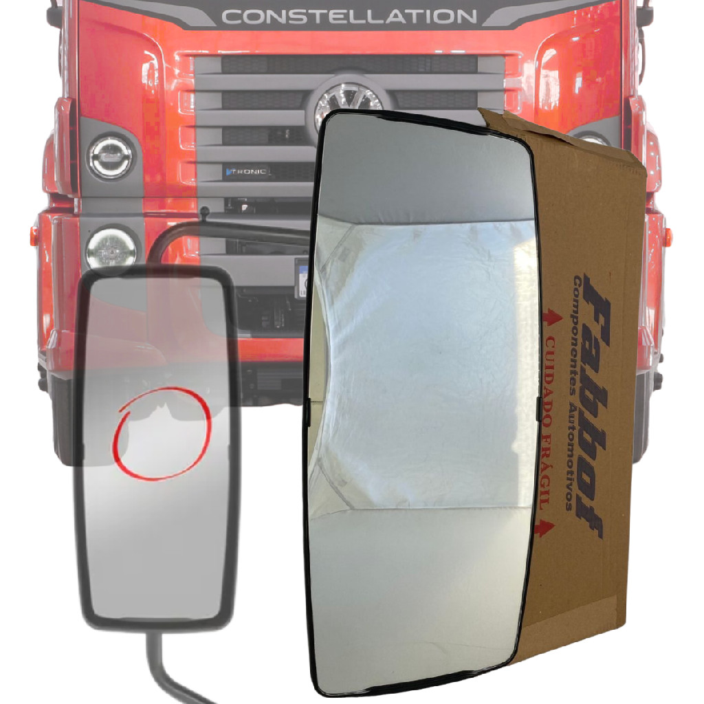 Espelho Retrovisor C Base Vw Constellation 24250 19320 19370