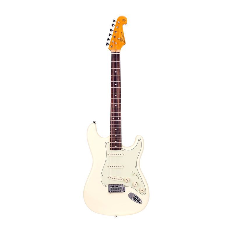Guitarra SX SST62 Vintage White SSS