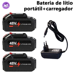 Kit 1 ou 2 ou 3 ou 4 Baterias 48V Alta Pressão c/ Carregador