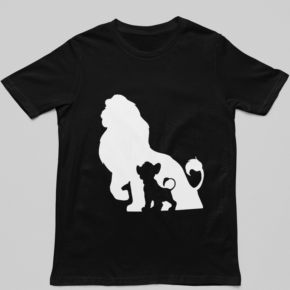 Camisa Camiseta Rei Leão Simba Mufasa Estreia Filme Camiseta em Algodão