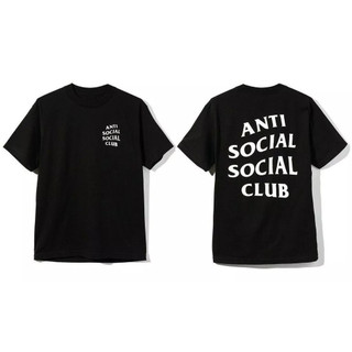 Camiseta anti social 100% algodão super queima de estoque Camiseta Unissex