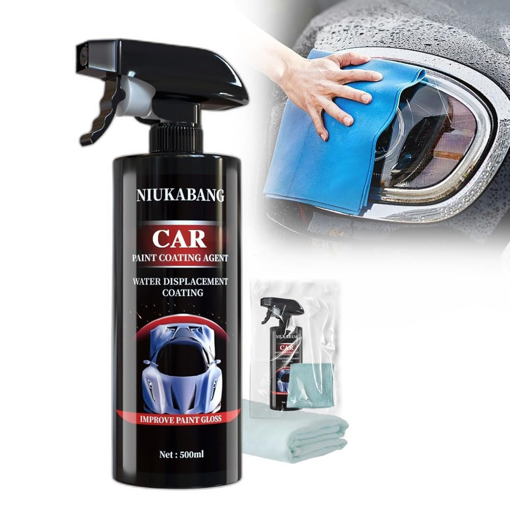 2025 Novo Estilo de Agente de Polimento Automotivo, Spray Removedor de Riscos para Carros, Kit de Limpeza Avançado, Spra